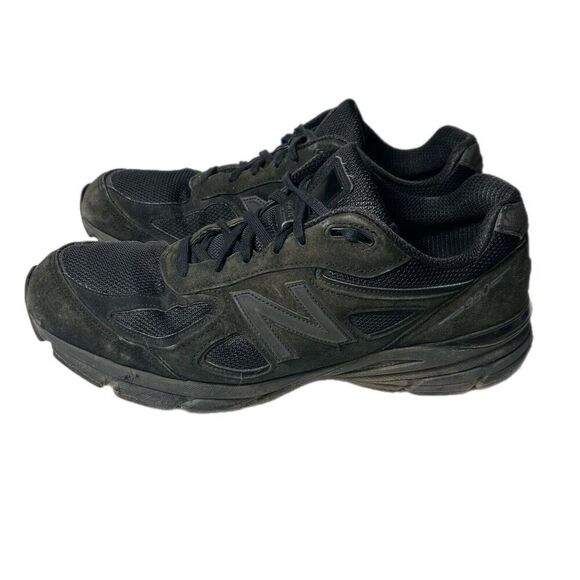 New Balance 990V4 Triple Black Made in USA Running Shoes M990BB4 Men’s Size 13 D main image 4